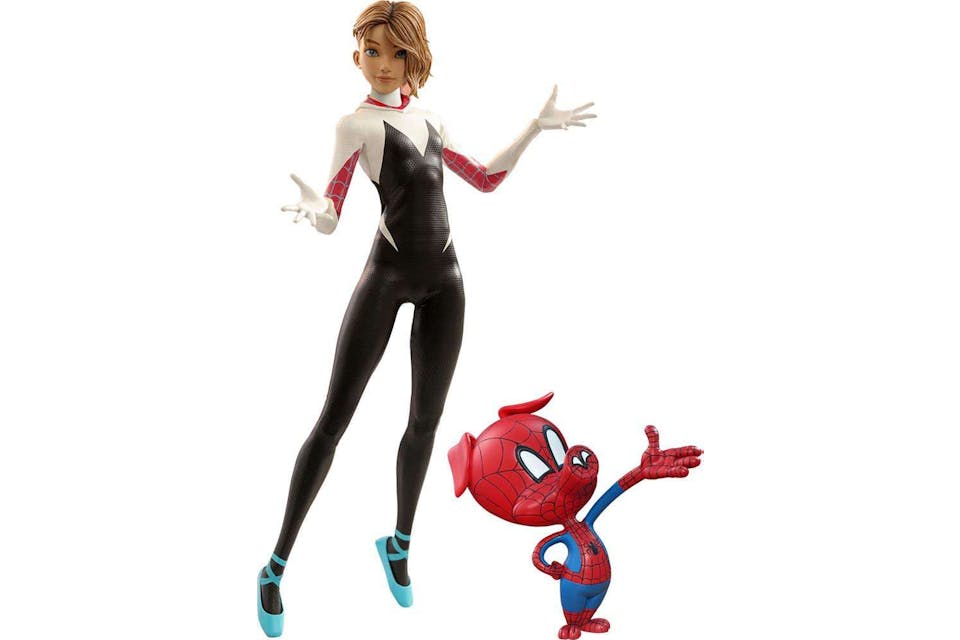 Hot Toys Marvel Movie Masterpiece Spider-Gwen & Spider-Ham